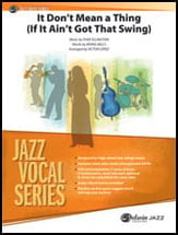 It Don't Mean a Thing (If It Ain't Got That Swing) Jazz Ensemble sheet music cover